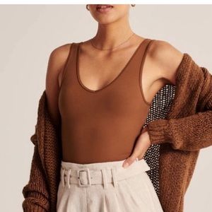 Abercrombie & Fitch V Neck Bodysuit